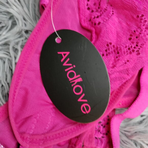 Avidlove Deep V Lingerie Lace Teddy One Piece - Picture 6 of 8